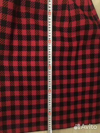 Юбка в клетку 46 Англия теплая