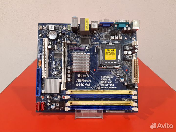 Материнская плата Socket 775 ASRock G41C-VS Combo