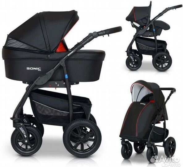 Коляска Verdi sonic pro 3 в 1