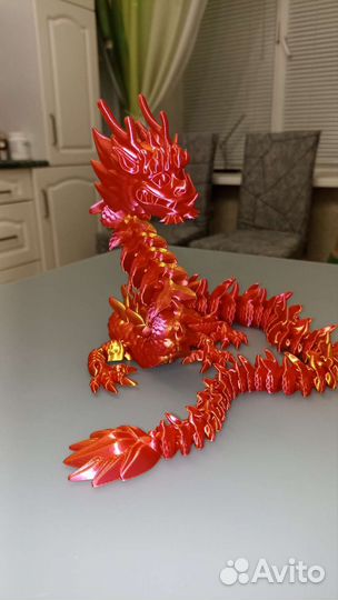 Китайский императорский дракон 3д печать