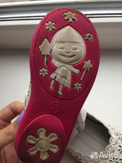 Босоножки для девочки 23 размер