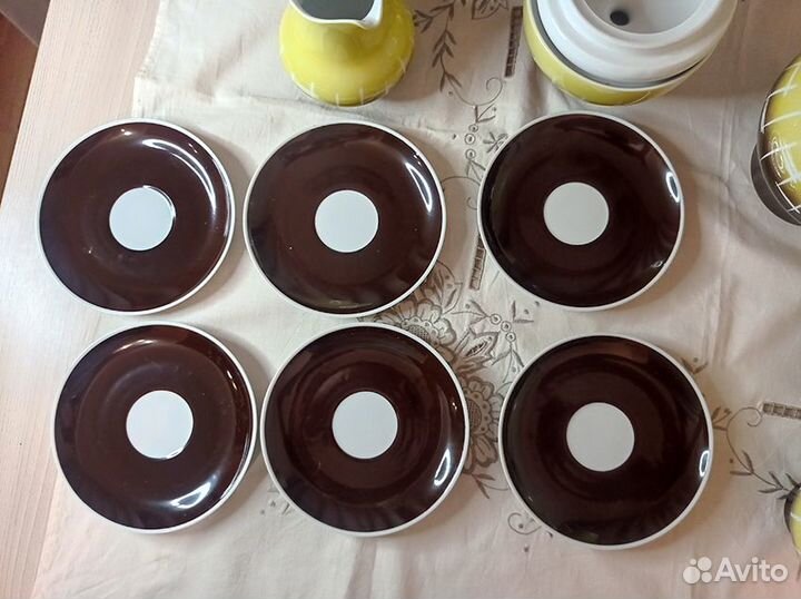 Кофейный сервиз Kahla Германия ГДР времен СССР вин