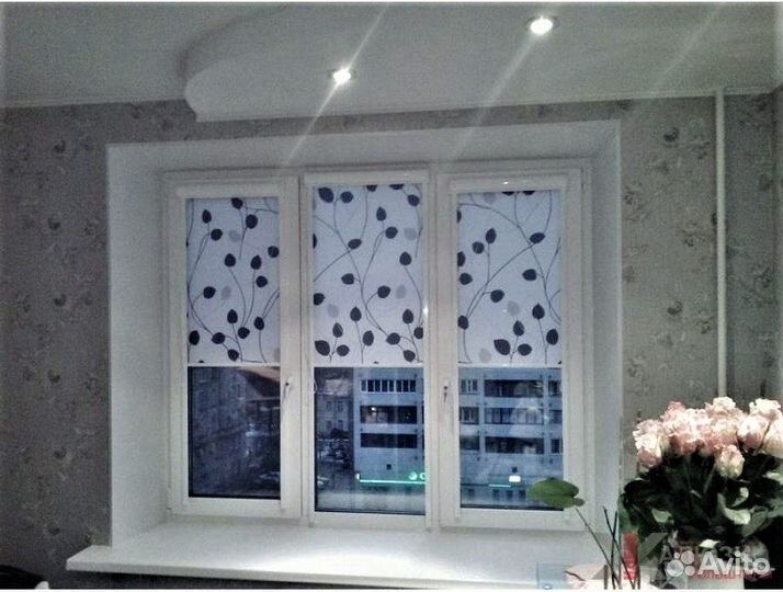 Рулонные шторы с рисунком