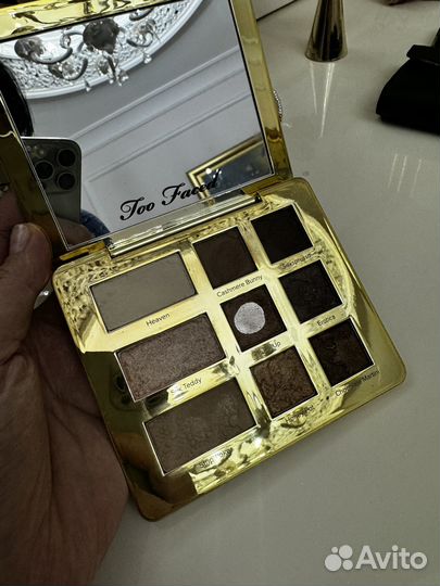 Too faced тени