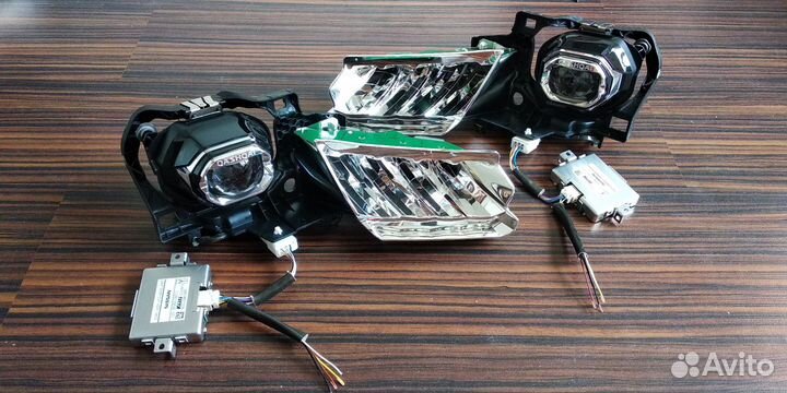 Led модули ближнего и дальнего света фар Qashqai 2