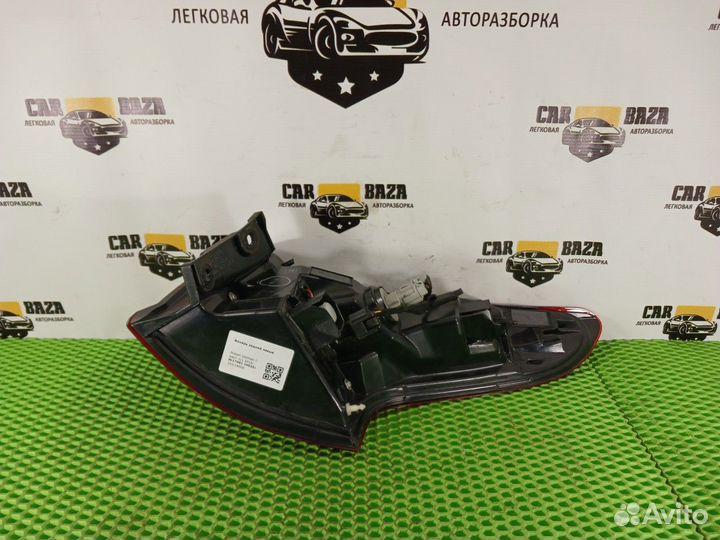 Фонарь задний наружный левый L Nissan Qashqai