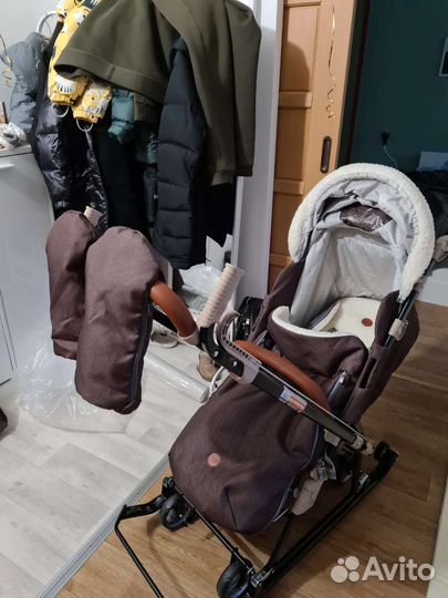 Санки коляска ника 7 8