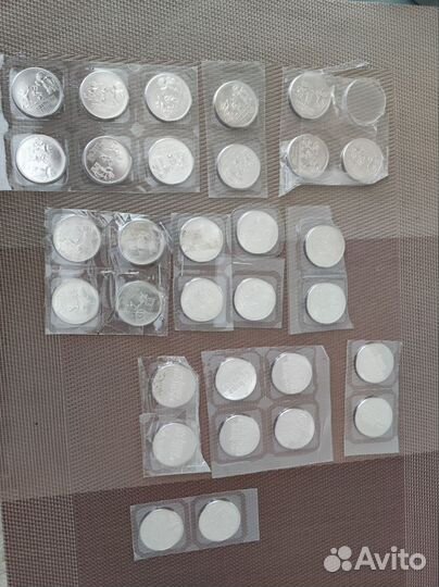 Монеты олимпиада в Сочи 2014