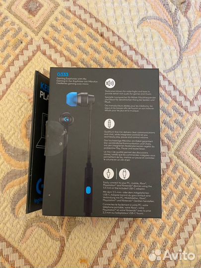 Проводная игровая гарнитура Logitech G333