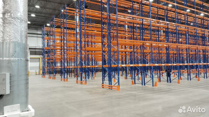 Стеллажи для хранения на складе