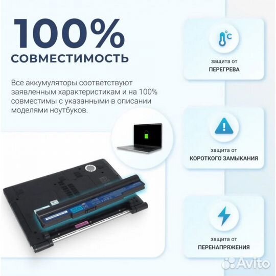 Аккумулятор для HP Pavilion 15-CX 17-CD (SR03XL) 1