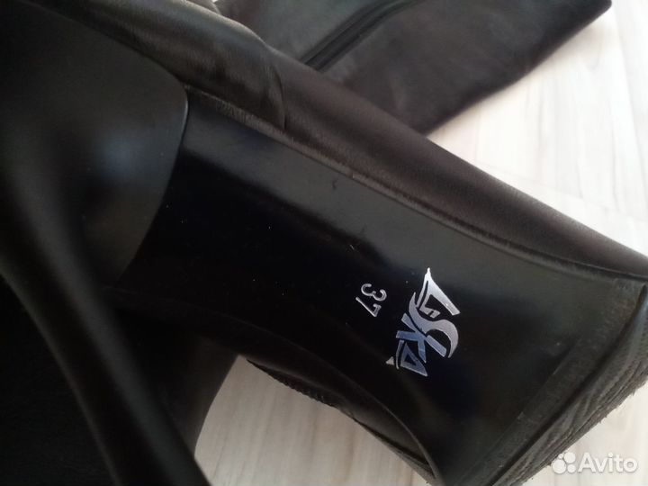 Сапоги демисезон кожа 37р