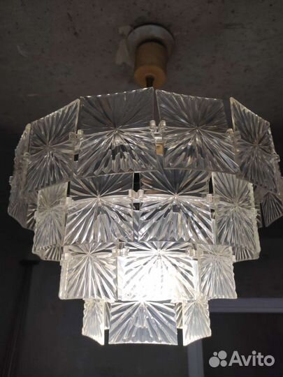 Люстра каскад СССР