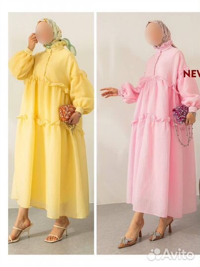 Платье женское оверсайз турция в двух цветах