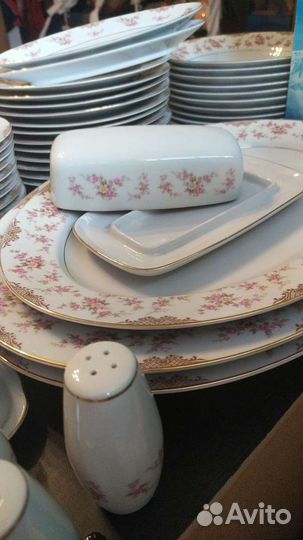 Сервиз столовый Noritake Rose, Япония