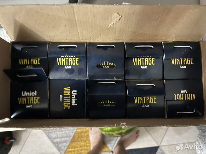 Лампочки Uniel vintage