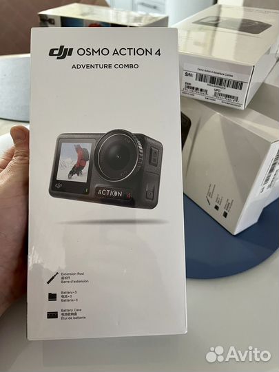 Экшн камера Dji osmo action 4 Adventure Combo