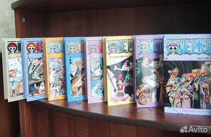 One piece манга (1-8 том)