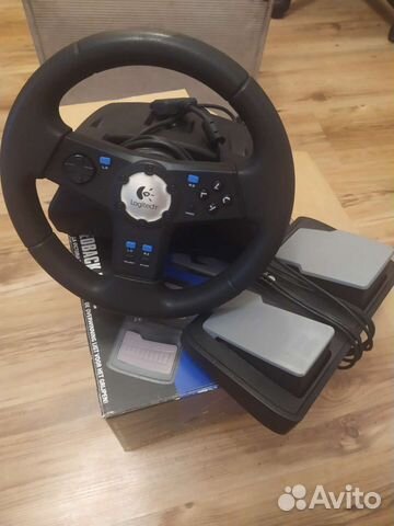 Игровой руль logitech PS2