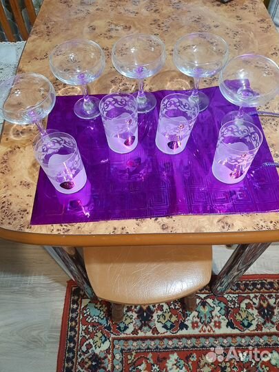 Хрустальные фужеры