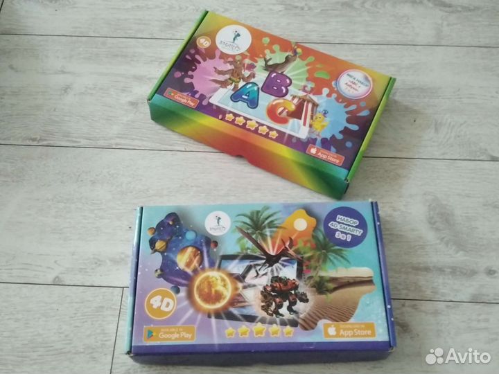 Обучающие карточки 4D Smarty Весёлый английский