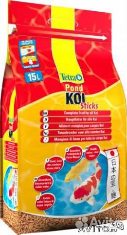 Продаю корм для прудовых рыб tetra pond Sticks