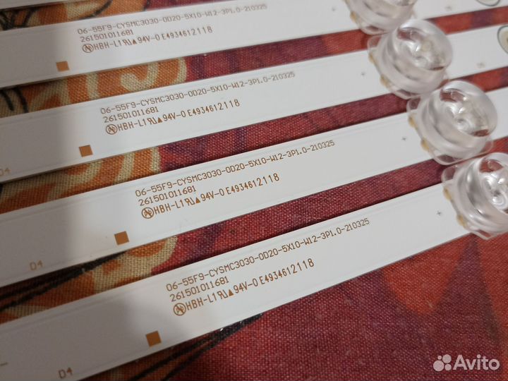 Подсветка для тв 06-55F9-cysmc3030-0D20-5X10-W12-3