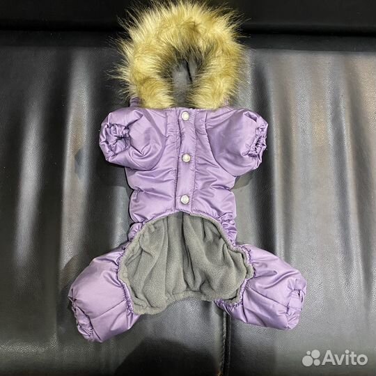 Зимний комбенезон на собачку