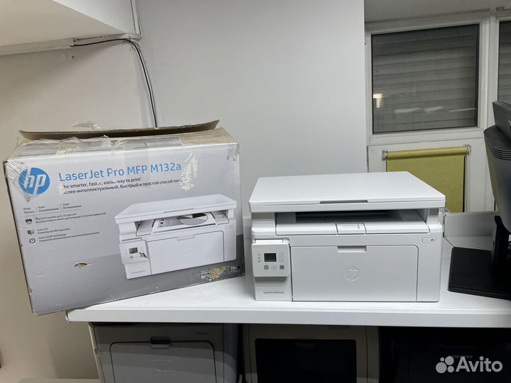 Лазерное мфу HP m132a (минимальны пробеги)