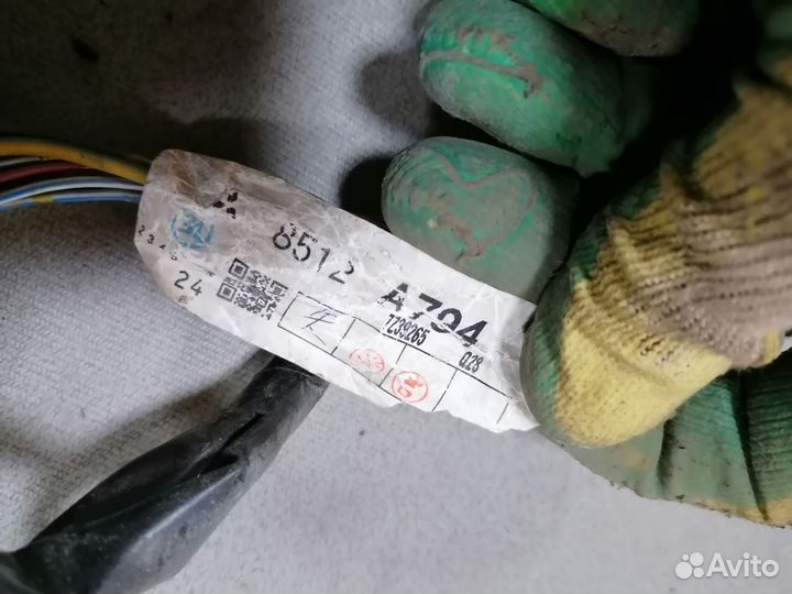 Проводка пер.лев. двери Mitsubishi Outlander (CU)