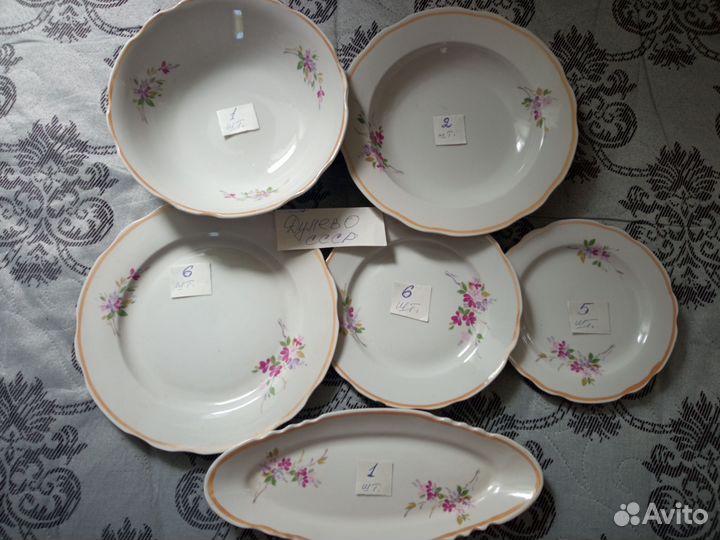 Столовый сервиз СССР