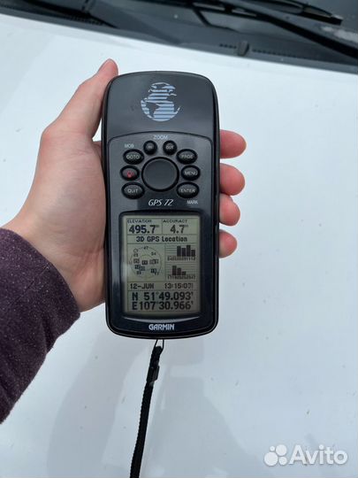 Навигатор garmin gps 72