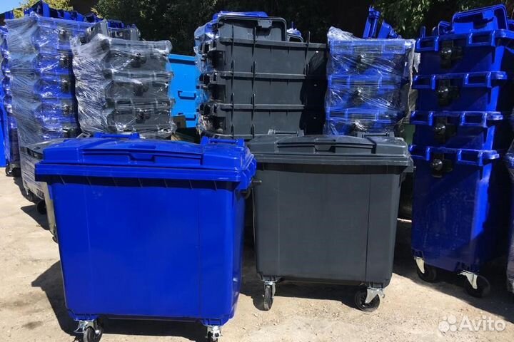 Контейнер для мусора и рсо 660 л