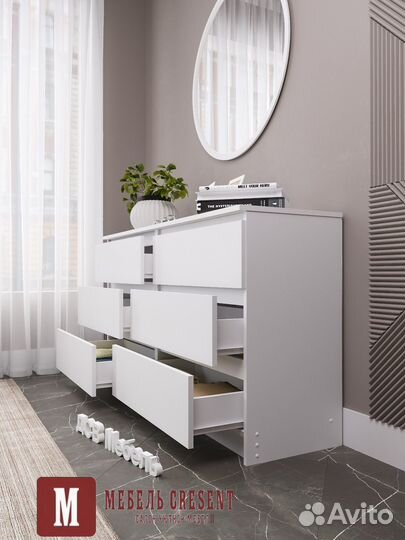 Комод белый