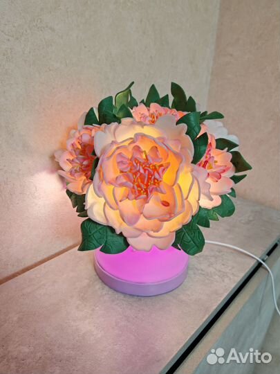 Цветок-светильник