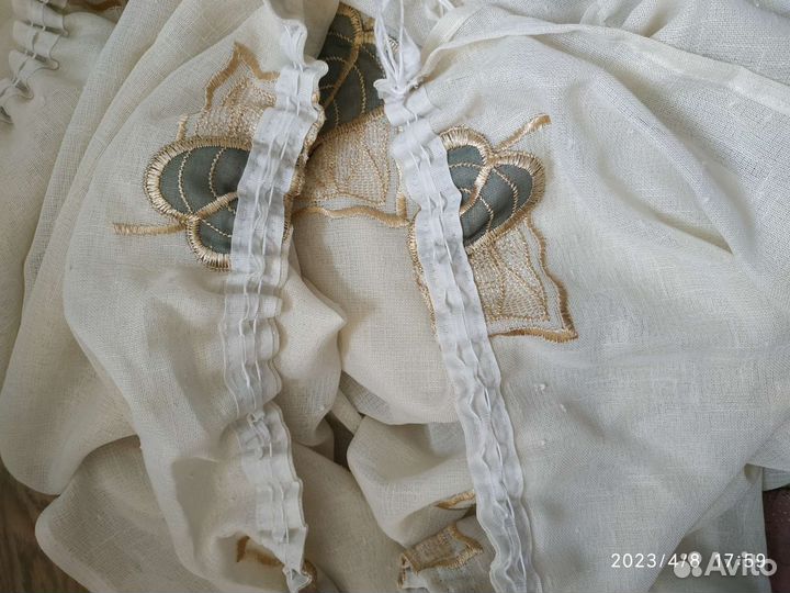 Занавеска 3 метра ширина, 2,5 высота