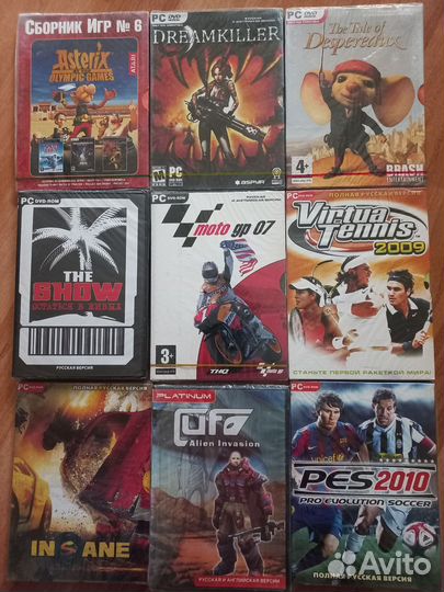 Компьютерные игры диски для пк