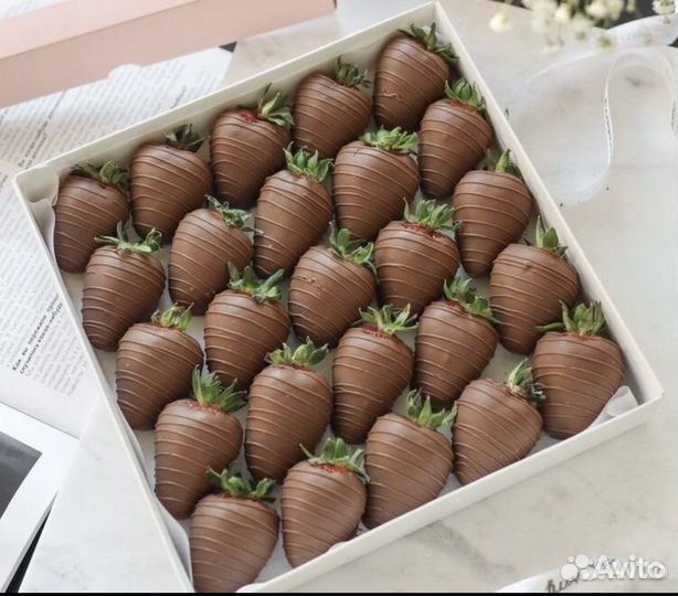 Клубника в бельгийском шоколаде