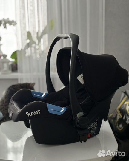 Коляска rant links 3 в 1 с автолюлькой и конвертом