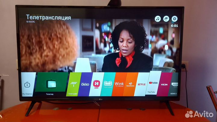 Телевизор LG SMART tv 43, 4K