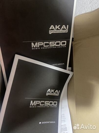 Akai MPC 500 с полным комплектом