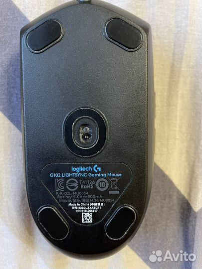 Игровая мышь logitech g102 lightsync