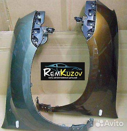 Крылья Рено Дастер 2010- В цвет. Новые