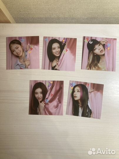 Квадратные карты itzy