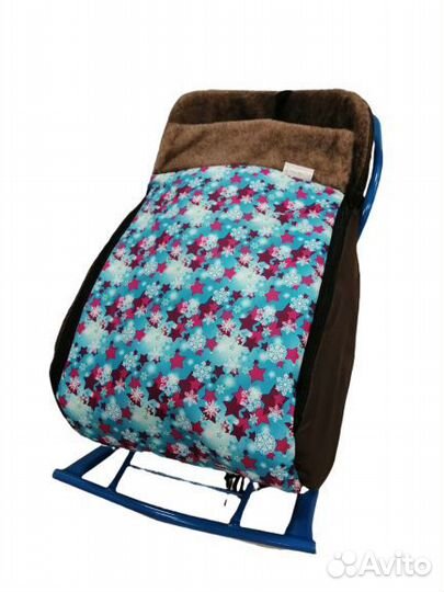 Теплый матрас-сиденье для санок / матрас для санок