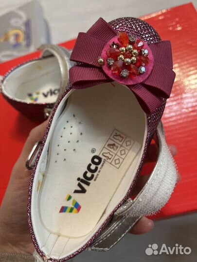 Новогодние туфли для девочки