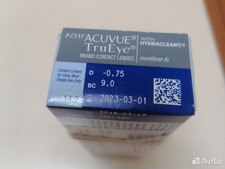 Линзы контактные Tru Eye