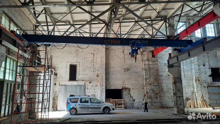 Кран мостовой опорный новый на заказ