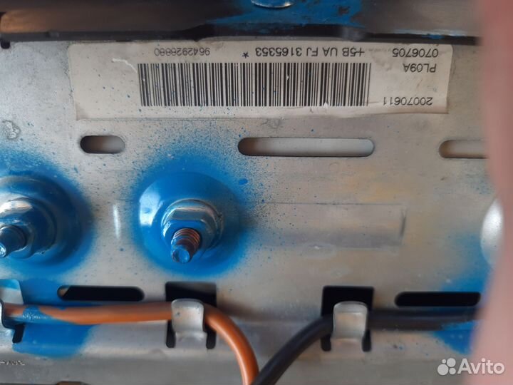 Подушка безопасности Peugeot 206