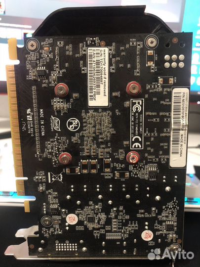 Видеокарта gtx 1050 ti stormx 4gb